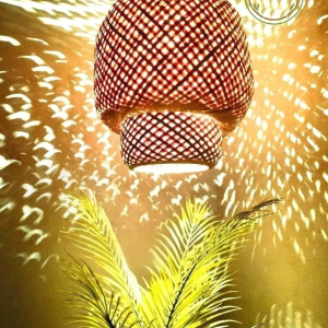 Bamboo Double Part Celling lamp