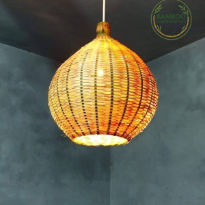 Bamboo Oval Celling Lamp